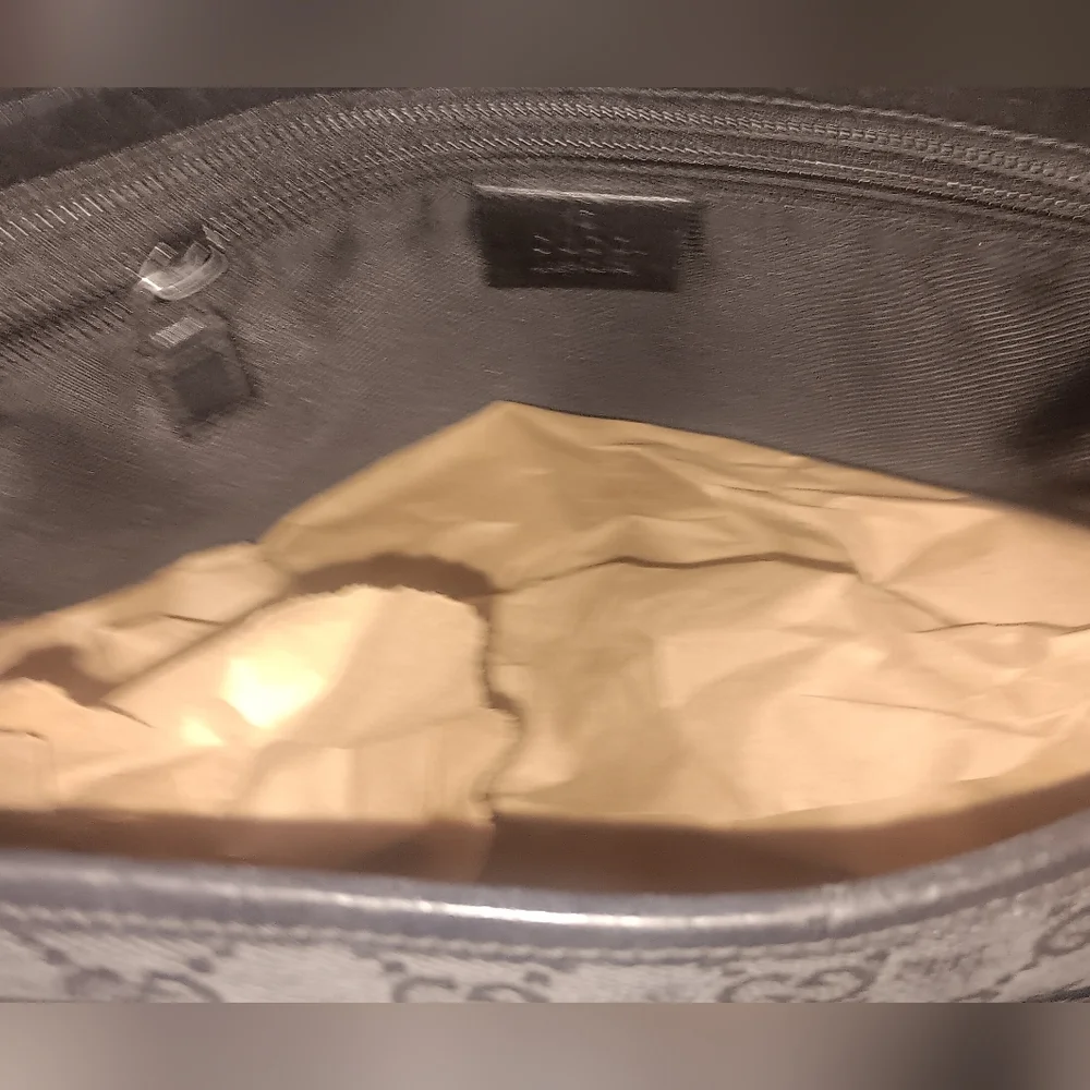 Gucci GG PREOWNED Tote Bag Gucci Monogram Black Tote Bag - Picture 3 of 7